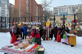 Часть жителей Самары начала отмечать масленицу уже 27 февраля