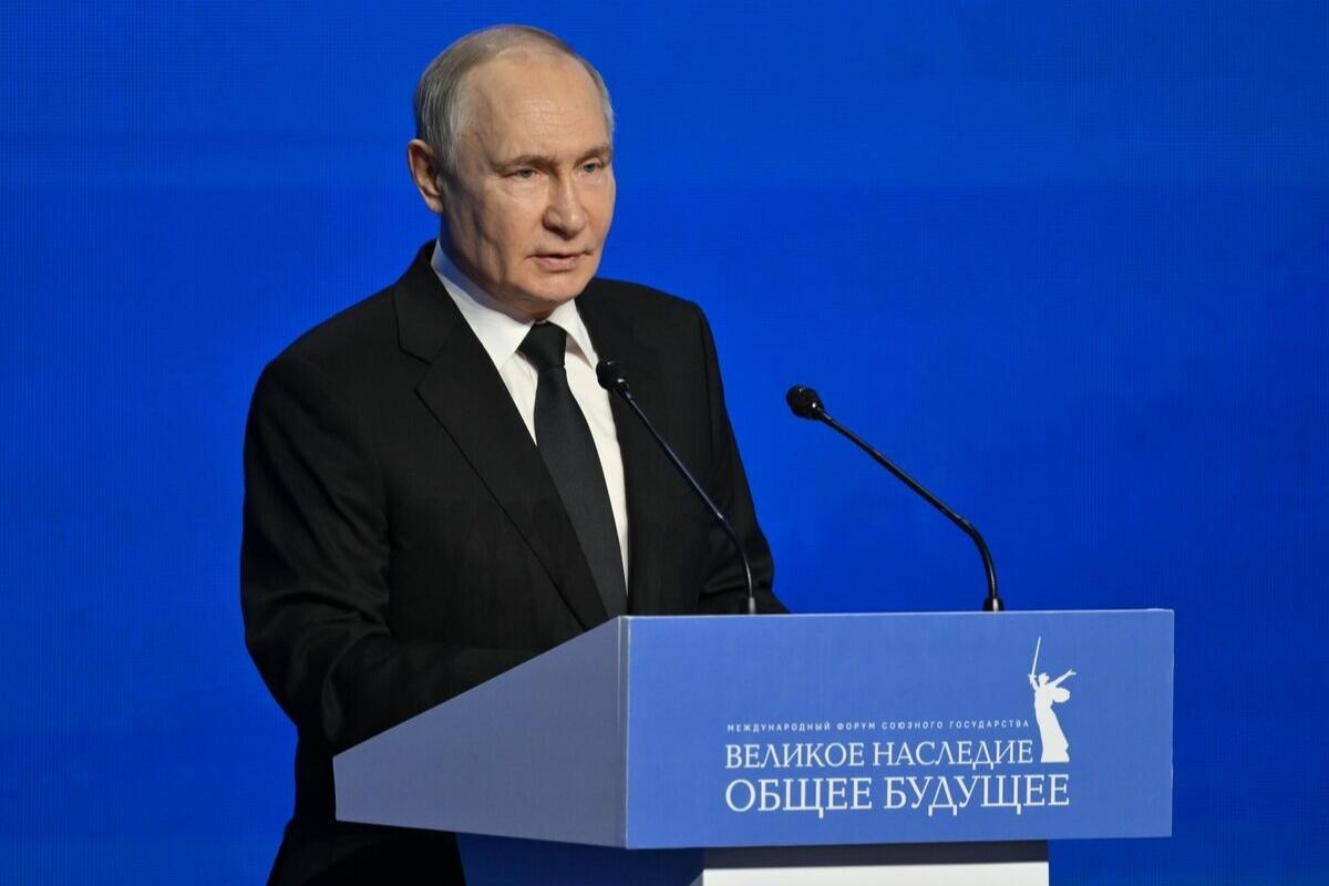 Путин назвал россиян «нацией победителей»