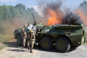 Российские штурмовики поразили украинские формирования в Курской области