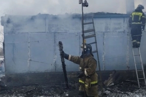 В Свердловском районе Орловской области огонь уничтожил частный дом