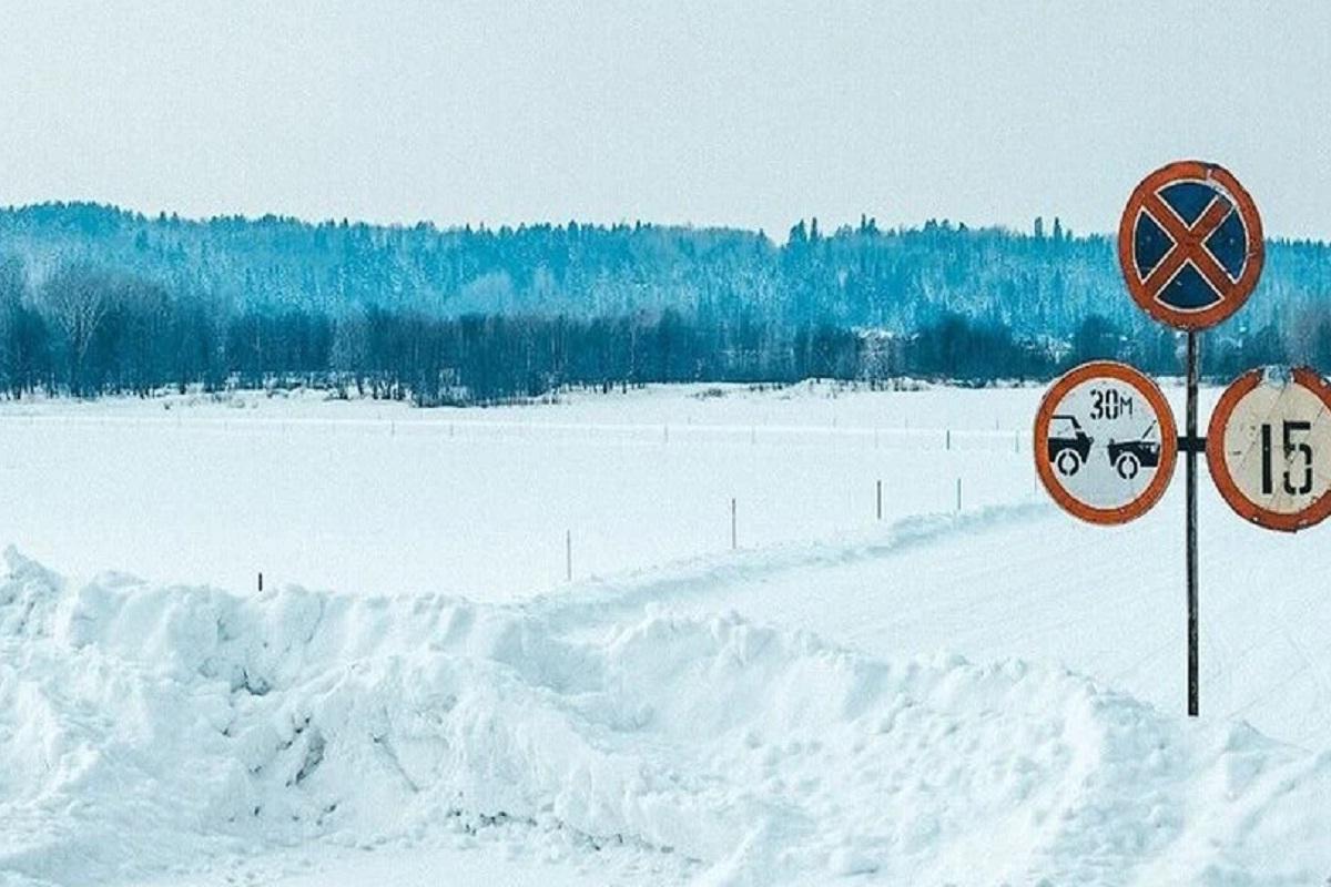 Ледовую переправу, соединяющую Борок и Сарапул, закрыли до следующей зимы