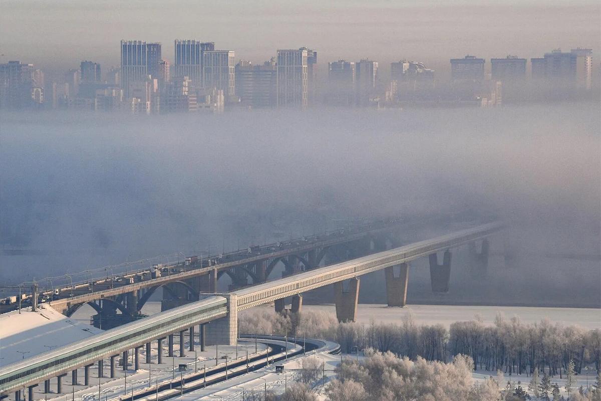 Рекордно низкую температуру зафиксировали в Новосибирской области