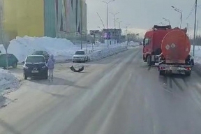 В Южно-Сахалинске произошло массовое ДТП