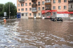 Вода ушла из трёх населенных пунктов Курганской области